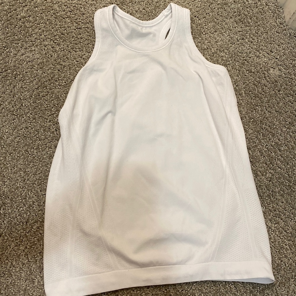 white tank top!